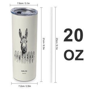 Vaso de Acero Inoxidable de 20 oz con Aislamiento al Vacío, Logotipo Personalizado, Envío Rápido - Product Image 1