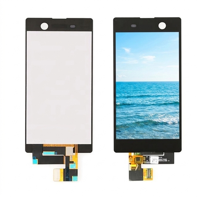 Factory Wholesale Phone Screen Parts Repair Touch Screen Lcd Mobile Phone Lcds for sony Xperia M5 Dual Touch Screen