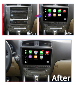 Autoradio Android Voiture GPS Navigation Multimédia Lecteur DVD Stéréo dans le tableau de bord Unités de tête pour <span class=keywords><strong>Lexus</strong></span> is200 250 <span class=keywords><strong>300</strong></span> 2006-2011 - Product Image 2