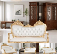 Banc de mariée en or élégant pour les cérémonies de mariage Design moderne pour l'extérieur et l'hôtel