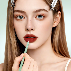 Wholesale Natural Silky Lipliner <b>Pen</b> <b>Waterproof</b> Smudge Proof Long Lasting High Pigmented Vegan Matte CE Certified Makeup Lip - Product Image 1