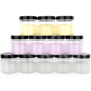 Envase de Plástico PET Ámbar Negro para Crema Cosmética, 100ml 150ml 200ml 250ml 500ml, Grado Alimenticio, Venta al Por Mayor - Product Image 1