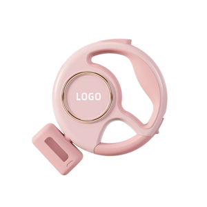 สายจูงสุนัขแบบยืดหดได้สายจูงสัตว์เลี้ยง LED อเนกประสงค์พร้อมถุงอึสายจูงสุนัขแบบชาร์จไฟได้โลโก้กำหนดเอง2025เอง - Product Image 3