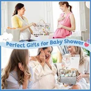 Set de Regalo Perfecto para Bebés 2024, para Niños y Niñas, Regalos para Revelación de Género de Recién Nacidos, Cesta de Regalos Personalizada al por Mayor para Baby Shower - Product Image 2