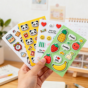 Custom Logo <strong>Puffy</strong> <strong>Stickers</strong> 3D Bubble Foam Promotional <strong>Stickers</strong> for Branding and Packaging - Product Image 6