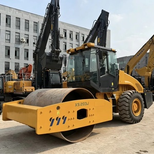 Cheap Price Stock XS203J <b>Used</b> 20 Ton Compactor, Low Working Hours Cummins Engine Highway Asphalt Compaction Machinery - Product Image 1