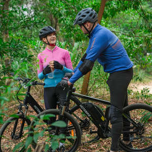 Full Size 26 ''27.5'' 29 ''Full sospensioni bici <span class=keywords><strong>elettrica</strong></span> 36 v500w Ebike <span class=keywords><strong>elettrica</strong></span> bici/trek ibrida <span class=keywords><strong>elettrica</strong></span> - Product Image 5