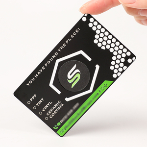 <span class=keywords><strong>Carte</strong></span> de visite personnalisée en métal NFC <span class=keywords><strong>Carte</strong></span> NFC en acier inoxydable gravée en relief 13.56MHz <span class=keywords><strong>Carte</strong></span> de visite en métal - Product Image 3