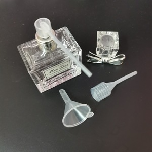 Perfume Bottle Dispenser Set <b>Small</b> Funnel Spring Dropper Long Nozzle <b>Pump</b> Tool Reusable Cosmetic Packaging - Product Image 1