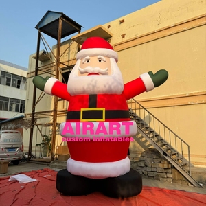 Grand Père Noël <span class=keywords><strong>gonflable</strong></span> pour l'aménagement de parcs d'attractions sur le thème de Noël - Product Image 3