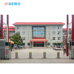 SEWO dissuasori rimovibili manuali barricata di sicurezza strada 304 dissuasore barriera in acciaio inox con cinghie riflettenti - Product Image 4