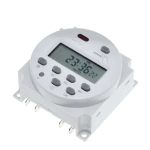 CN101A LCD time switch 12V 24V 110V 220V Time Relay Street lamp billboard power supply timer WITHOUT waterproof box
