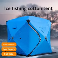 Tente de pêche écologique légère pour une personne, de qualité supérieure, épaisse, résistante au froid, pour la pêche en plein air, le camping, coupe-vent