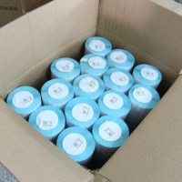 Rollo de papel térmico A6, adhesivo de embalaje, impermeable, adecuado para impresora de etiquetas adhesivas