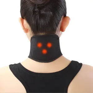 Wholesale Medical Tourmaline Cloth Self Heating Neck Support Brace for Men And Women