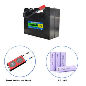 Opvouwbaar 24V Elektrische Rolstoel Real Capacity10ah 12ah 15ah 20ah 25ah 30ah Waterdichte Power Lithium Batterij Scooter Batterij 24V - Product Image 4