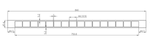 Per la produzione di porte profili del pannello della <span class=keywords><strong>porta</strong></span> in wpc non finiti di materie prime - Product Image 4