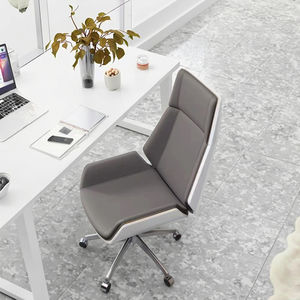 Ghế văn phòng cao cấp, thiết kế phổ biến, lưng cao, chất liệu giả da, xoay, dành cho nhân viên. - Product Image 2