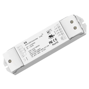 Shinningstar V4 12-48V 5A RF2.4G 4-Channels Constant Voltage <strong>Wires</strong> Smart Dimmers RGBW/RGB/CCT/Dim Led Strip Light <strong>Controller</strong> - Product Image 1