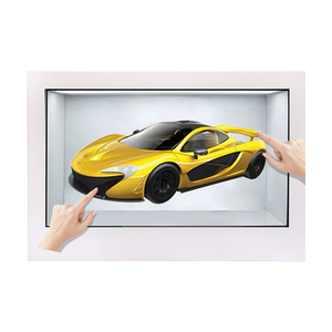 ตู้แสดงผล LCD โปร่งใสขนาด 98 นิ้ว ห้องโฮโลแกรม จอภาพ 3 มิติ ควบคุมด้วยเสียง AI ระบบสัมผัส แอนิเมชั่น CMS สำหรับกิจกรรม ตัวแทนจำหน่าย OEM - Product Image 5