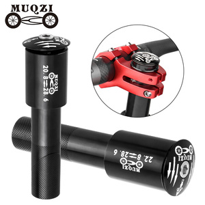 MUQZI — <span class=keywords><strong>adaptateur</strong></span> d'extension de fourche de vélo, pour <span class=keywords><strong>vtt</strong></span> et <span class=keywords><strong>route</strong></span> S, 20.8/22.2MM, pièces de vélo coulissantes, noyau suspendu - Product Image 1