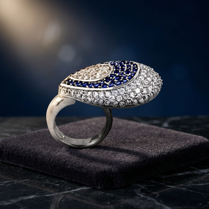 925 Sterling Silver <b>Ring</b> Lovely CZ Engagement <b>Ring</b> <b>Adjustable</b> <b>Rings</b> for Women Quality <b>Ring</b> Gift for Ladies Wedding Party - Product Image 2