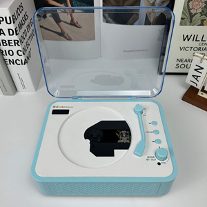 Factory Direct <b>Retro</b> Portable <b>CD</b> <b>Player</b> with Tonearm Mechanical Arm Design Vintage Music <b>Player</b> for Home Decor Gift - Product Image 6