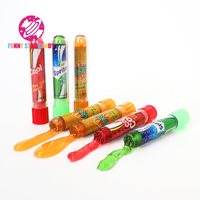 Permen cair Gel rasa buah manis grosir botol Soda kustom permen cair jeli bentuk permen cair untuk anak-anak
