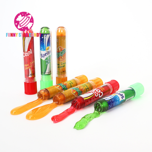 Dulces Fruity Jam Gel <span class=keywords><strong>Caramelos</strong></span> Líquidos Venta al por mayor Botella <span class=keywords><strong>de</strong></span> <span class=keywords><strong>Soda</strong></span> Personalizada Crazy Lipstick Shape Jelly Liquid Candy para Niños - Product Image 3