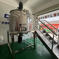 CYJX 300l agitateur liquide en acier inoxydable chauffage électrique navire de mélange gainé réservoir de mélange pour la saponification du savon à l'huile de palme