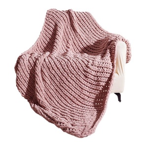 Plaid en chenille tricoté uni toutes saisons pour canapé, lit ou sieste, doux et confortable, <span class=keywords><strong>Teum</strong></span>, Vente chaude - Product Image 5