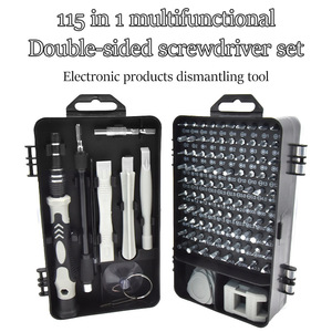 ZHCY 115-Piece Multi-Functional <b>Screwdriver</b> <b>Set</b> Carbon Steel Precision <b>Bits</b> For Electronics And Household Repair Tools - Product Image 2
