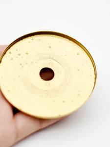 ฝาขวดแก้วขอบพับทองเหลือง ฝาขวดเซรามิก ท่อซีลแบบกลวง ที่ยึดหลอดไฟ อุปกรณ์เสริมสำหรับไฟส่องสว่างแบบอเนกประสงค์ - Product Image 3