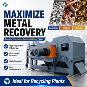 Équipement de séparation magnétique industrielle, séparateur à courants de Foucault pour le recyclage des déchets - Product Image 1