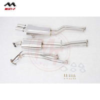 MerTop Racing 3 "B * M * W M3 E36 Série 3 E36 323i 325i 328i 1992-1999 Embout de silencieux Catback d'échappement en acier inoxydable
