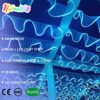 Neonawall Luminaire de plafond moderne personnalisé pour arche de mariage, idéal pour la décoration de salles de mariage, de fêtes, d'événements, de décors de fond, de maisons et d'hôtels