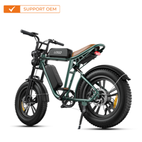 Vélo Électrique Grossiste Style Cyclomoteur VTT Autonomie Max 120 KM, E-Bike Électrique 48V 26Ah, Cadre Aluminium Pneu 20 Pouces