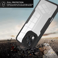 Protection intégrale 360° transparente antichoc Carcasa Para pour Honor Magic 7 Lite X5c Plus Honor 600 Pro Coque arrière avec protection de l'appareil photo