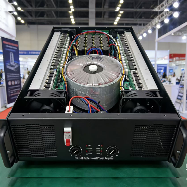 SIVG Professional Class H 3U Dual-Channel Stereo Power Amplifier 3000W 2500W 2000W Suitable for Outdoor Stages, KTVs, and Bars.