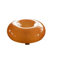 Lampe murale vintage populaire style Ins, motif donut Wombly, lampe de chevet tactile orange pour chambre, style Bauhaus médiéval