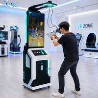 Machine de jeu de tir VR pour enfants, simulateur de tir en réalité virtuelle, équipement d'arcade commercial pour centre commercial FEC