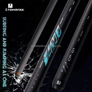 Queue de billard de saut et de rupture Little Monster de haute qualité en fibre de carbone avec système Uniloc Pin pour Snooker et Billard - Product Image 1