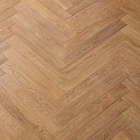 Parquet en chêne blanc multicouche pour salon, pose parquet chevron à clipser, vente flash