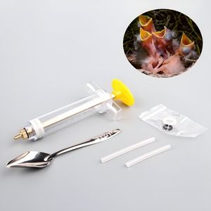 Kit d'alimentation manuelle <span class=keywords><strong>pour</strong></span> perroquets, cuillère et seringue d'alimentation <span class=keywords><strong>pour</strong></span> bébés oiseaux, <span class=keywords><strong>pour</strong></span> perruches, calopsittes, agapornis, distributeur de <span class=keywords><strong>lait</strong></span> en poudre <span class=keywords><strong>pour</strong></span> poussins - Product Image 1