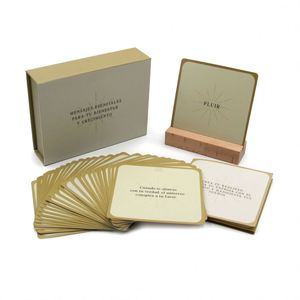 Eco-Friendly Custom Encouraging Thoughts Holistic Healing <b>Card</b> Grievance Affirmation <b>Cards</b> Drop Ship - Product Image 4