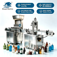 Machines de remplissage automatiques, machine de remplissage et de bouchage de pâte 2 en 1 avec une précision de ±1%, en acier inoxydable