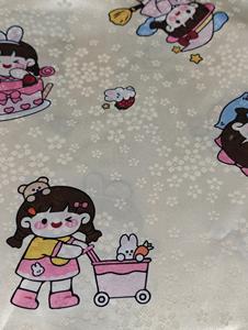 ผ้าโพลีเอสเตอร์ระบายอากาศได้ดี120gsm ชุดนอนแบบเวียดนามน้ำหนักเบาพิมพ์ลายย่นทนต่อการนอน - Product Image 2