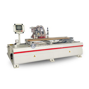 New Construction CNC Door Lock Hole Mortising Making <strong>Machine</strong> Easy to Operate Wood Material Motor Engine Bearing Core Components - Product Image 1