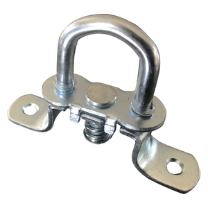 Anillo de Amarre con Gancho de Resorte Galvanizado en Zinc - Product Image 2