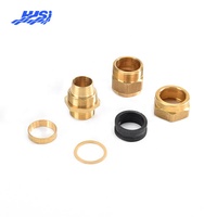 Service OEM Presse-étoupe industrielle extérieure IP68 à joint simple, filetage NPT 1/2" et 4", en laiton, pour câbles SWA et kits de câbles blindés en acier